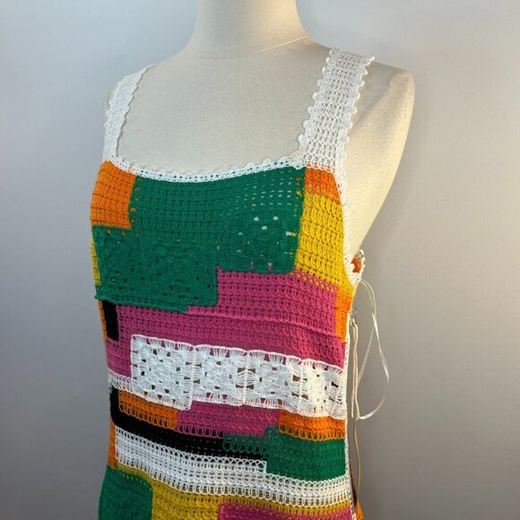 Dreamers by Debut Women's Patchwork Knit Dress - Size S/M - NWT - Picture 2 of 4